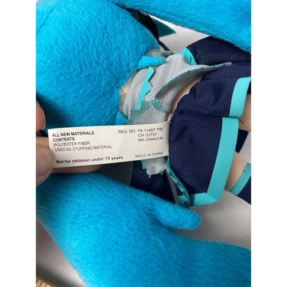 Hatsune Miku Plush Doll‎ Anime Vocaloid Toy Stuffed Animal Blue Hair Kawaii - Picture 6 of 7
